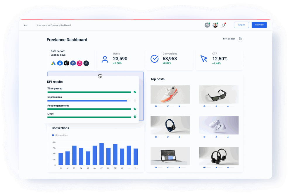 Freelance Dashboard