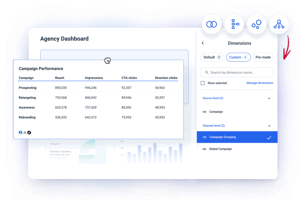 Organize and blend your data